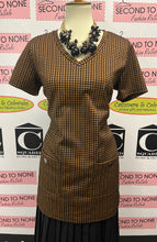 Charger l&#39;image dans la galerie, Copper Houndstooth Tunic (Size M)
