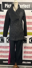 Load image into Gallery viewer, Adidas Black &amp; Pink Track Pants (Size M)
