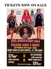 Charger l'image dans la galerie, 20th Anniversary Gala Fashion Show &amp; Dance Tickets
