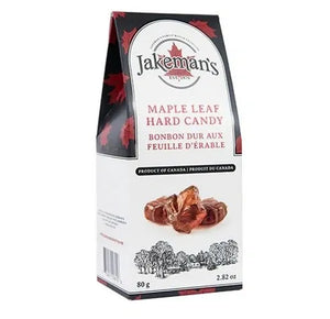 Jakeman's Maple Leaf Hard Candy (80g)