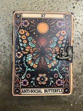 Charger l'image dans la galerie, Anti-Social Butterfly Tarot Antique Paper Journal (New Style!)
