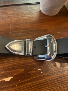 Guess Double Buckle Belt - Size XS