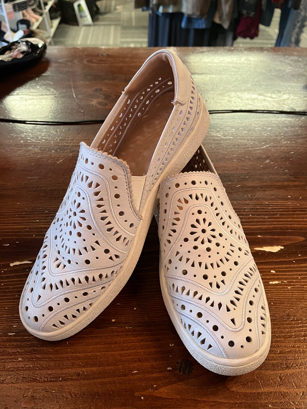 Ugg Perforated Slip On Shoe (Size 10)