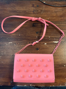 Betsy Johnson Monochrome Skull Purse