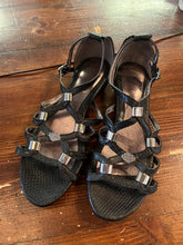 Load image into Gallery viewer, Harley Davidson Strappy Black Sandals (Size 8.5)

