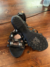 Load image into Gallery viewer, Harley Davidson Strappy Black Sandals (Size 8.5)
