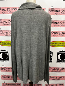 Alfred Sung Wrap Front Buckle Cardigan (Size XL)