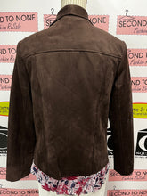 Charger l&#39;image dans la galerie, Chocolate Brown Asymmetrical Jacket (Size M)
