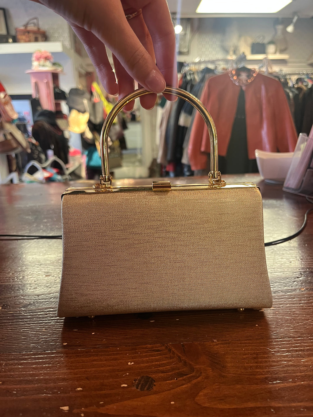 *AS IS* Vintage Mini Gold Purse