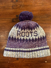Load image into Gallery viewer, Roots Kids Purple &amp; Grey Toque
