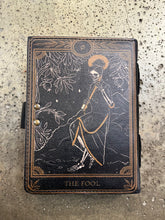 Load image into Gallery viewer, The Fool Tarot Card Antique Paper Journal (Restocked!)
