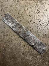 Load image into Gallery viewer, Silver Chakra Symbol Metal Incense Holder
