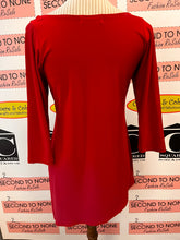 Load image into Gallery viewer, Cherry Red Simpli Cut Out Tunic (Size 6)
