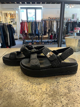 Charger l'image dans la galerie, Steve Madden Raffia Platform Sandals (Size 8)
