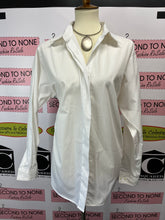 Load image into Gallery viewer, Vintage Tabi White Button Down (Size L)
