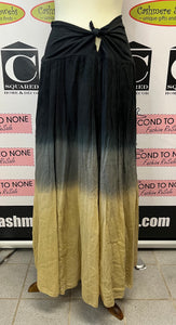 Tonal Ombré Wide Band Skirt (Size L)