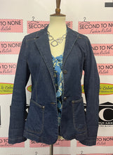 Cargar imagen en el visor de la galería, Olsen Dark Denim Blazer Jacket (Size 8)
