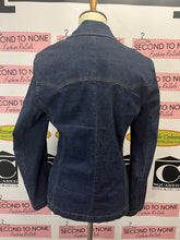 Cargar imagen en el visor de la galería, Olsen Dark Denim Blazer Jacket (Size 8)
