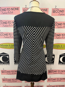 Chico’s Chevron Striped Tunic (Size M/Chico’s 1)