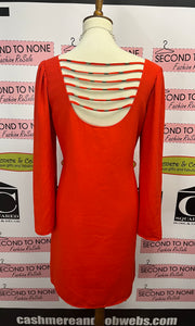 Nine West Low Back Vibrant Dress (Size 8)