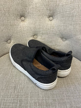 Load image into Gallery viewer, Dark Denim Slip On Sneakers (Size 7.5)
