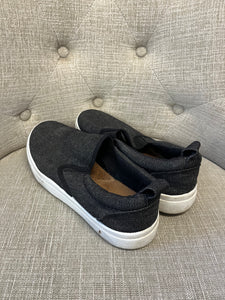 Dark Denim Slip On Sneakers (Size 7.5)