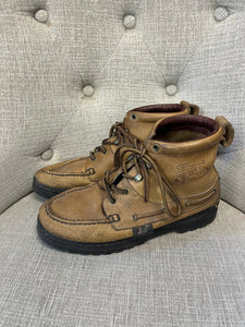 “Justin” Leather Work Style Boots (Size 6.5)