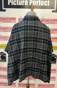 Plaid Sherlock Holmes Cape (One Size)