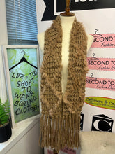 Load image into Gallery viewer, Rabbit Fur Knit Scarf
