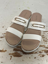 Load image into Gallery viewer, Aldo Lagoon Ivory Slide Sandal (Size 8.5)
