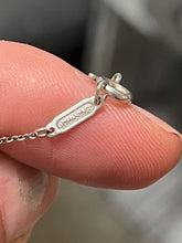 Charger l'image dans la galerie, Tiffany &amp; Co Sterling Silver Notes Square Pendant Necklace (with box!)
