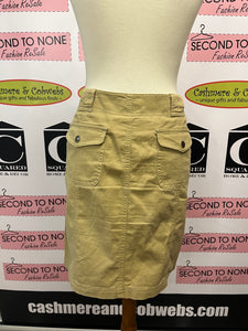 Jones New York Khaki Short Skirt (Size 10)