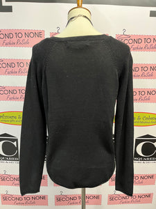 Vera Moda Knit V-Neck Sweater (Size M)