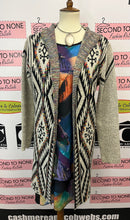 Charger l&#39;image dans la galerie, Geometric Design Hooded Cardigan (Size XL)
