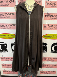 Long Zip Front Vest (Size 2)