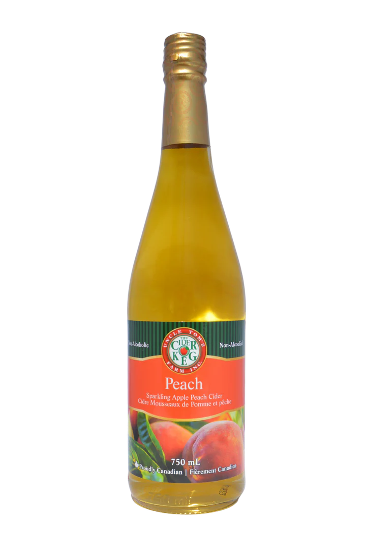 Apple Peach Sparkling Cider (Restocked!)