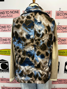 Lightweight Abstract Print Vest (Size S/M)