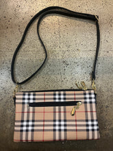 Charger l&#39;image dans la galerie, Thompson Camel Plaid Crossbody Purse
