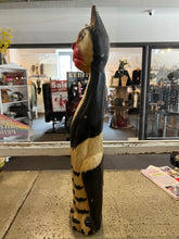 Load image into Gallery viewer, Tall Wooden Cat
