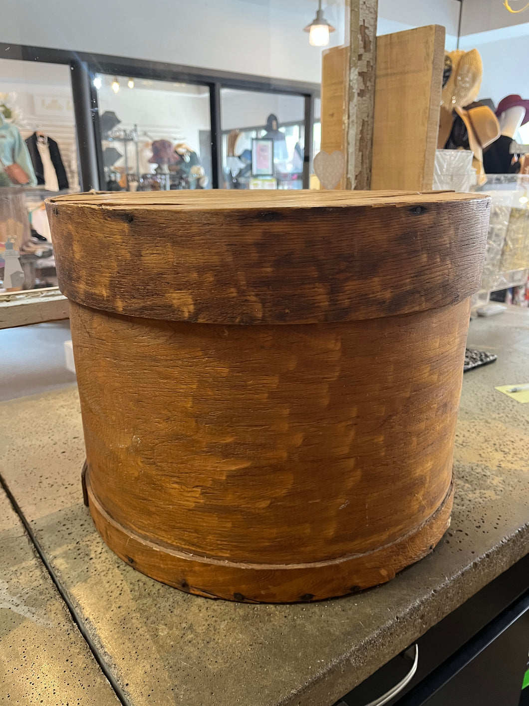 Vintage Cheese Barrel