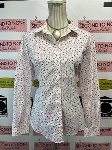 Printed Button Up Blouse (Size 12/UK 16)