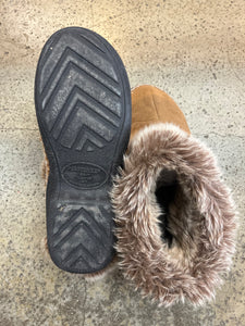 Brown Moccasin Boots (Size 6.5-7)