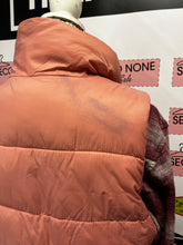 Load image into Gallery viewer, *AS IS* Old Navy Coral Pink Puffer Vest (Size L)
