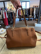 Load image into Gallery viewer, Coach Mini Christie Brown Leather Carry All
