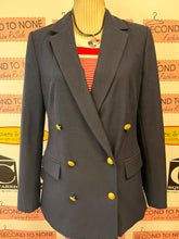 Load image into Gallery viewer, NWT Gap Navy Oversized Blazer (Size 6)
