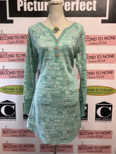 Load image into Gallery viewer, Teal Waffle Knit Nightie (Size M)
