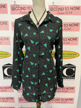 Load image into Gallery viewer, Christmas Tree Print Long Blouse (Size M)
