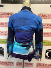 Load image into Gallery viewer, Watercolour Art Scene Print Jacket (Size L)
