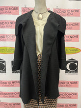 Cargar imagen en el visor de la galería, Artex Ribbed Swing Dress Coat (Size L)
