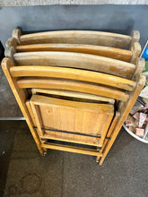 Load image into Gallery viewer, Vintage Wooden Garden Chairs (Set of 4)
